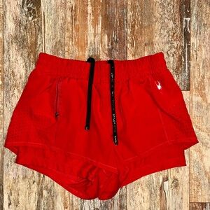 Spyder Women's Vibrant Red Athletic Shorts